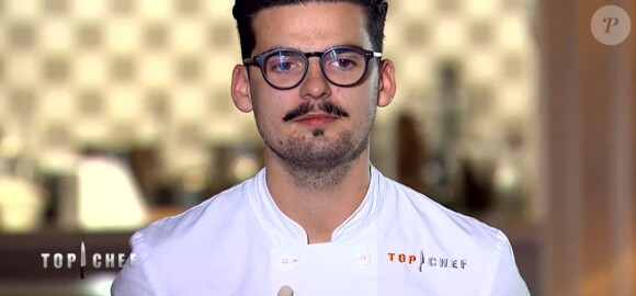 Camille dans "Top Chef" (M6), épisode diffusé mercredi 11 avril 2018.