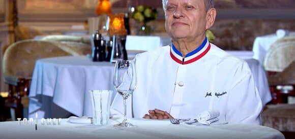 Joël Robuchon dans "Top Chef" (M6), épisode diffusé mercredi 11 avril 2018.