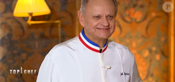 Joël Robuchon dans "Top Chef" (M6), épisode diffusé mercredi 11 avril 2018.