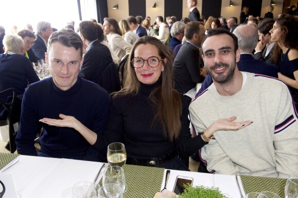 Exclusif - Bernard Dubois, Marie Taittinger et Fabrizio Casiraghi au PAD (Paris Art + Design) 2018 au Jardin des Tuileries à Paris le 3 avril 2018 © Julio Piatti / Bestimage