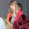 Taylor Swift à la sortie d'un immeuble à New York, le 13 novembre 2017