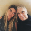 Sophie Tapie épaule son père Bernard Tapie dans son combat contre le cancer, photo Instagram le 13 février 2018.