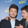 Kev Adams et Marc Lavoine - Avant-première du film "Love Addict" au cinéma Gaumont Champs-Elysées Marignan à Paris, le 16 avril 2018. © Coadic Guirec/Bestimage
