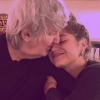 Izïa et son père Jacques Higelin ensemble, le 13 décembre 2017.