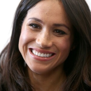 Meghan Markle lors d'une réception du forum des jeunes pendant le Commonwealth Heads of Government Meeting à Londres le 18 avril 2018.