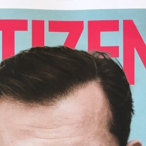 Nicolas Duvauchelle en couverture du Citizen K Homme du printemps 2018.