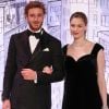 Beatrice Borromeo, enceinte, et Pierre Casiraghi lors du 64e Bal de la Rose à Monaco, dans la Salle des Etoiles du Sporting le 24 mars 2018. © Olivier Huitel / Pool Restreint Monaco / Bestimage 
