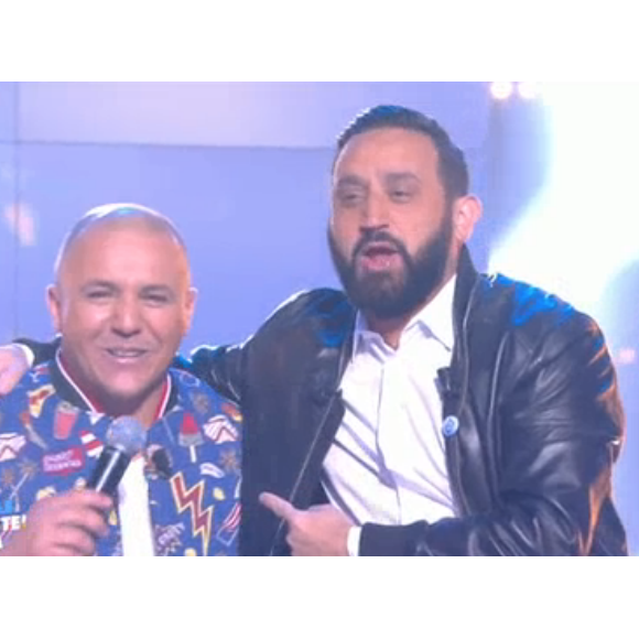Faudel et Cyril Hanouna dans TPMP le 26 avril 2018.