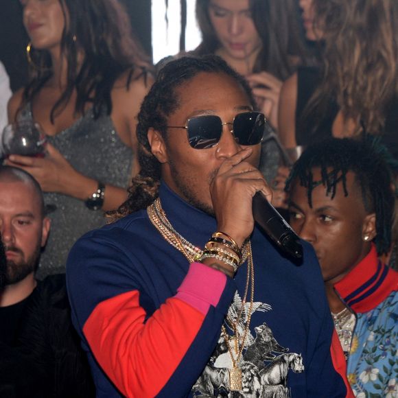 Future en showcase au Queen à Paris, le 17 octobre 2017. © Philippe Baldini/Bestimage