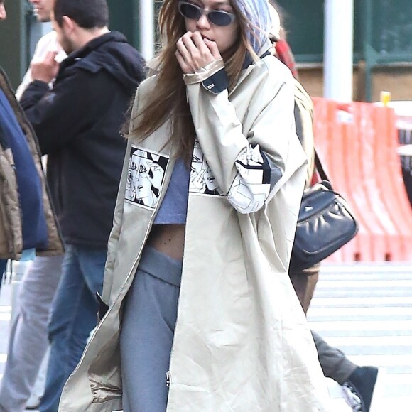 Exclusif - Gigi Hadid à New York le 20 avril 2018.