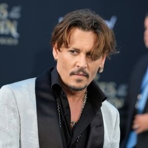 Johnny Depp à la première de 'Pirates of the Caribbean: Dead Men Tell No Tales' au théâtre Dolby à Hollywood, le 18 mai 2017 © Chris Delmas/Bestimage