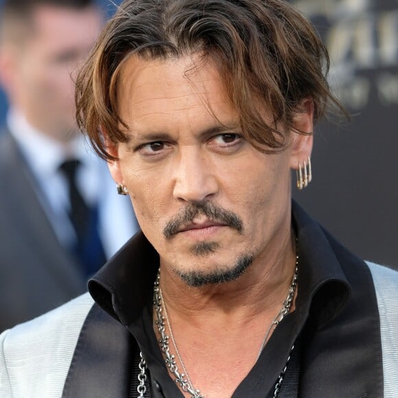 Johnny Depp à la première de 'Pirates of the Caribbean: Dead Men Tell No Tales' au théâtre Dolby à Hollywood, le 18 mai 2017 © Chris Delmas/Bestimage