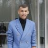 Stromae - People à la sortie du défilé de mode "Louis Vuitton", collection prêt-à-porter automne-hiver 2015/2016, à Paris. Le 11 mars 2015.