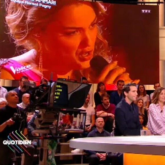 Florent Pagny revient sur l'élimination d'Hobbs dans "The Voice 7" - "Quotidien", 2 mai 2018, TMC