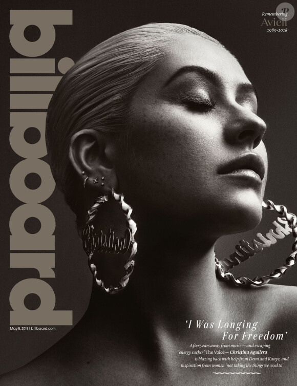 Couverture du magazine "Billboard". Mai 2018.