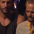 Yassin et Alban dans "Koh-Lanta : Le combat des héros" (TF1), épisode diffusé vendredi 4 mai 2018.