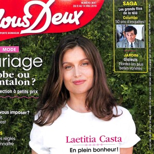 Couverture du magazine Nous Deux, en kiosques dès le 7 mai 2018.