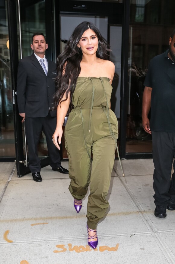 Kylie Jenner et Travis Scott à New York, le 6 mai 2018.