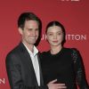 Miranda Kerr enceinte et son mari Evan Spiegel à la soirée The Broad and Louis Vuitton 'Jasper Johns: Something Resembling Truth' à Los Angeles, le 8 février 2018