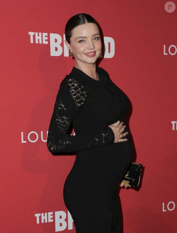 Miranda Kerr enceinte à la soirée The Broad and Louis Vuitton 'Jasper Johns: Something Resembling Truth' à Los Angeles, le 8 février 2018