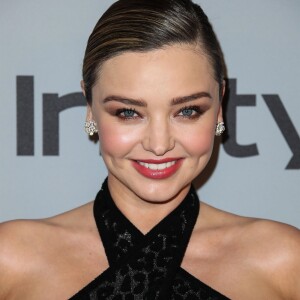 Miranda Kerr (enceinte) - People à la soirée "InStyle and Warner Bros. Pictures Golden Globe Awards" à Beverly Hills. Le 7 janvier 2018