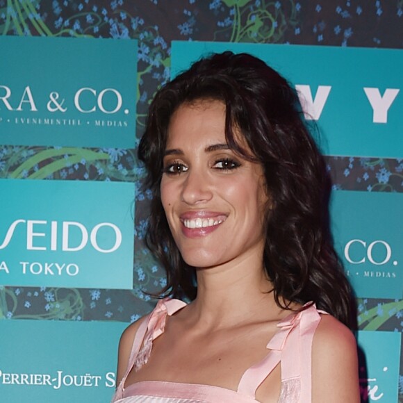 Exclusif - Laurie Cholewa - Soirée du défilé "100% Green" de la créatrice éco-responsable Gaëlle Constantini sur la terrasse Sandra & Co lors du 71ème Festival International du Film de Cannes le 9 mai 2018. © Giancarlo Gorassini/Bestimage