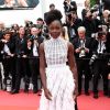 Lupita Nyong'o (robe Dior et bijoux Chopard) - Montée des marches du film « Plaire, aimer et courir vite » lors du 71ème Festival International du Film de Cannes. Le 10 mai 2018 © Borde-Jacovides-Moreau/Bestimage