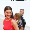 Irina Shayk (robe Atelier Versace et bijoux Chopard) lors de la montée des marches du film « Plaire, aimer et courir vite » lors du 71ème Festival International du Film de Cannes. Le 10 mai 2018 © Borde-Jacovides-Moreau/Bestimage
