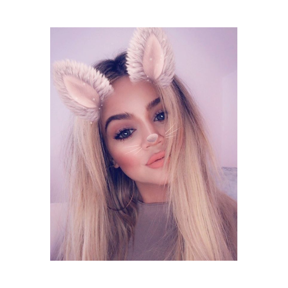 Khloé Kardashian. Avril 2018.
