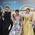 Emmanuelle Bercot, Golshifteh Farahani (collier Cartier), Eva Husson (Bijoux Piaget) lors du 71ème Festival International du Film de Cannes. Le 12 mai 2018 © Borde-Jacovides-Moreau/Bestimage