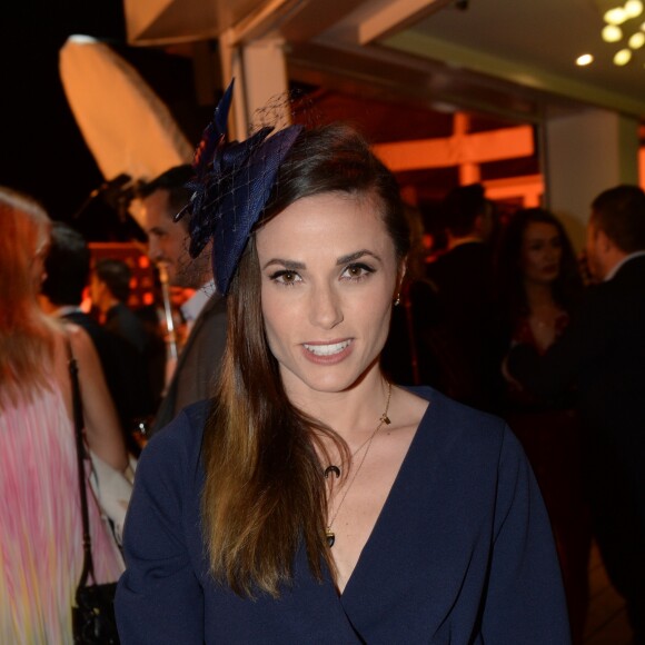 Exclusif - Capucine Anav - Soirée Orange sur la plage de l'hôtel Majestic lors du 71ème Festival International de Cannes le 12 mai 2018. © Rachid Bellak/Bestimage