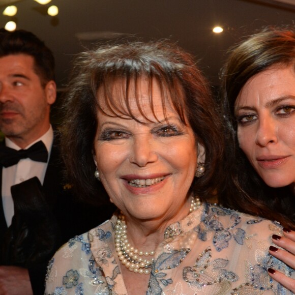 Exclusif - Claudia Cardinale, Anna Mouglalis - Soirée Orange sur la plage de l'hôtel Majestic lors du 71ème Festival International de Cannes le 12 mai 2018. © Rachid Bellak/Bestimage