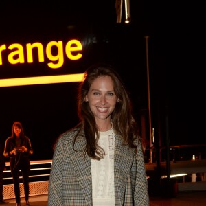 Exclusif - Ophélie Meunier - Soirée Orange sur la plage de l'hôtel Majestic lors du 71ème Festival International de Cannes le 12 mai 2018. © Rachid Bellak/Bestimage