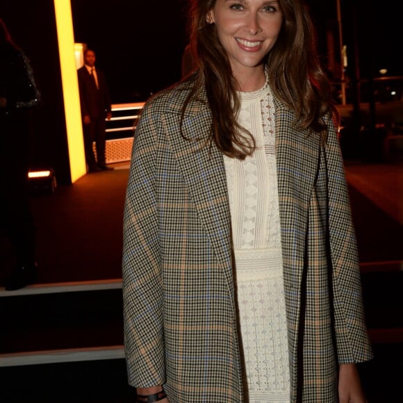 Exclusif - Ophélie Meunier - Soirée Orange sur la plage de l'hôtel Majestic lors du 71ème Festival International de Cannes le 12 mai 2018. © Rachid Bellak/Bestimage