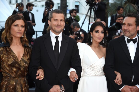 Marina Foïs, Guillaume Canet, Leïla Bekhti, Gilles Lellouche - Montée des marches du film " Le Grand Bain " lors du 71ème Festival International du Film de Cannes. Le 13 mai 2018 © Giancarlo Gorassini / Bestimage