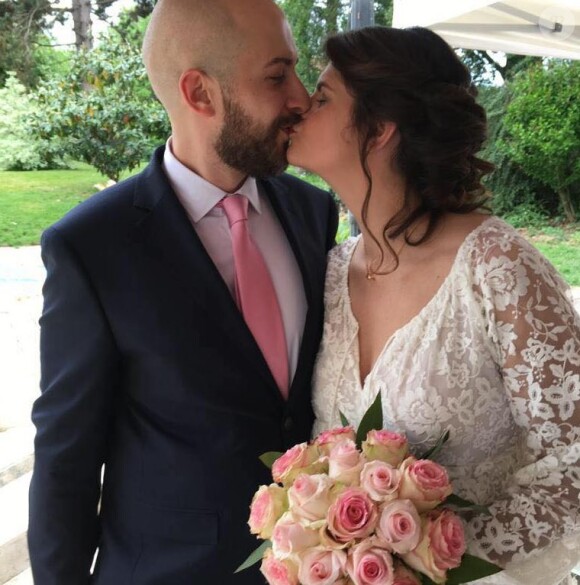 Anne Ménès, la fille de Pierre Ménès, s'est mariée le 12 mai 2018.