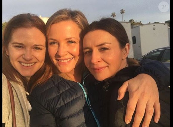 Sarah Drew, Jessica Capshaw et Caterina Scorsone ("Grey's Anatomy) - Instagram, mai 2018