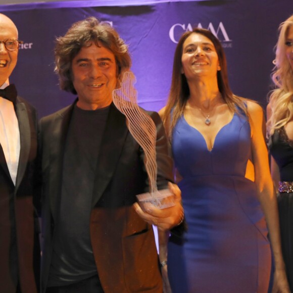 Serge Telle, Kean Etro, Federica Nardoni Spinetta, Victoria Silvstedt - Dîner de gala de la 6ème édition de la Fashion Week Monte-Carlo à Monaco le 16 mai 2018. © Claudia Albuquerque/Bestimage