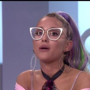 Ariana Grande fait une apparition dans le Tonight Show de Jimmy Fallon le 2 mai 2018.
