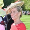 La comtesse Sophie de Wessex, épouse du prince Edward, lors de la première garden aprty de l'année 2018 au palais de Buckingham à Londres le 15 mai 2018.