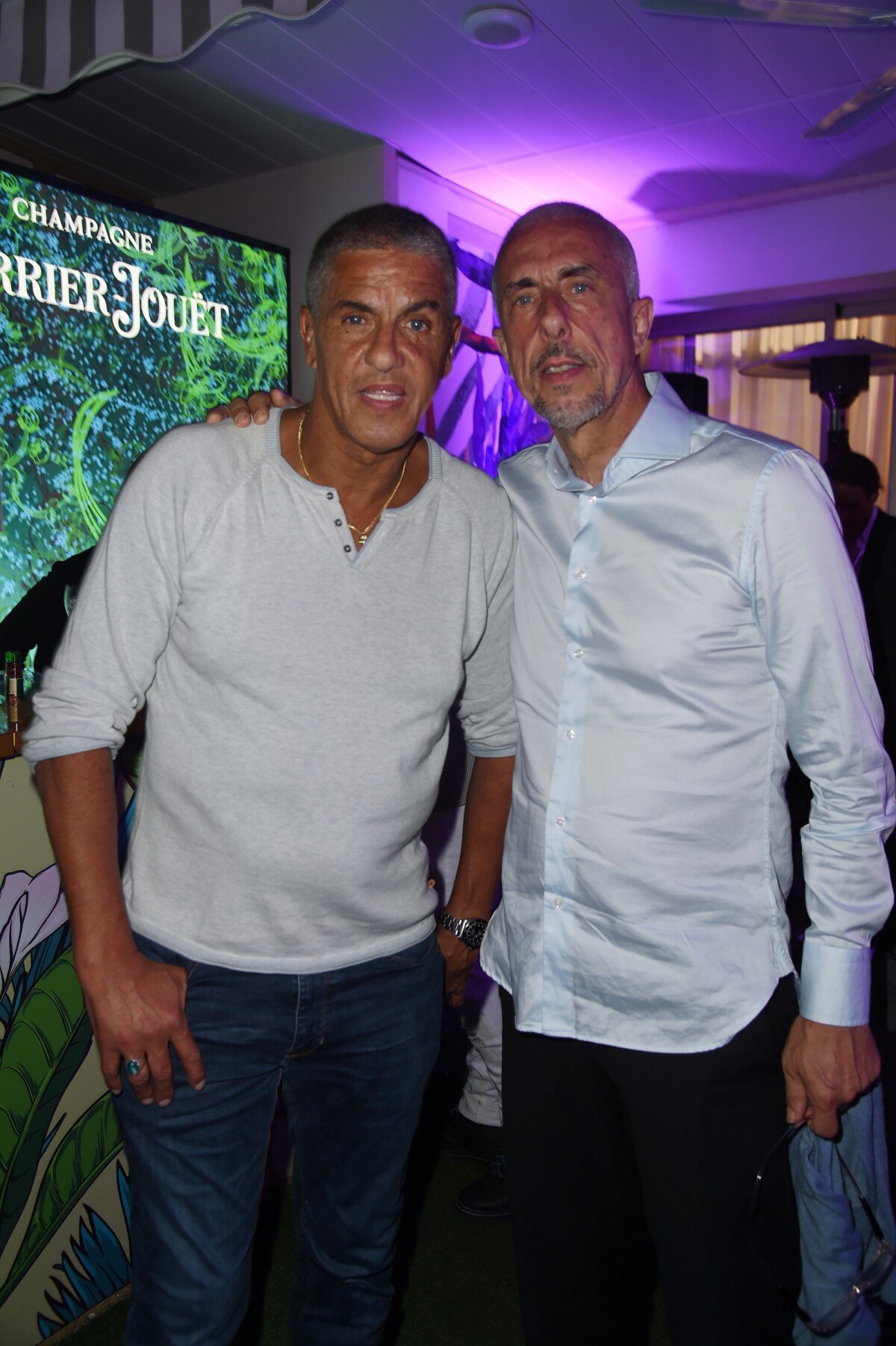 Photo : Exclusif - Samy Naceri et son frère Larbi Naceri - Soirée à la  Suite Sandra & Co lors du 71ème Festival International de Cannes le 17 mai  2018. © Giancarlo GorassiniBestimage - Purepeople