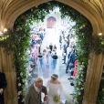 Le prince Charles a conduit Meghan Markle, duchesse de Sussex, à l'autel lors de son mariage avec le prince Harry le 19 mai 2018 à Windsor.
