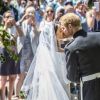 Le prince Harry et la duchesse Meghan de Sussex lors de leur mariage le 19 mai 2018 à Windsor.