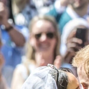 Le prince Harry et la duchesse Meghan de Sussex lors de leur mariage le 19 mai 2018 à Windsor.