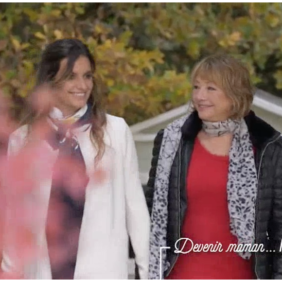 Laetitia Milot témoigne avec sa mère sur sa maladie dans le documentaire, "Devenir maman : notre combat contre l'endométriose", diffusé sur TF1 le 21 mai 2018.