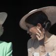 Meghan Markle, duchesse de Sussex, lors de la garden party pour les 70 ans du prince Charles au palais de Buckingham à Londres. Le 22 mai 2018.