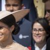 Meghan Markle, duchesse de Sussex, lors de la garden party pour les 70 ans du prince Charles au palais de Buckingham à Londres. Le 22 mai 2018.