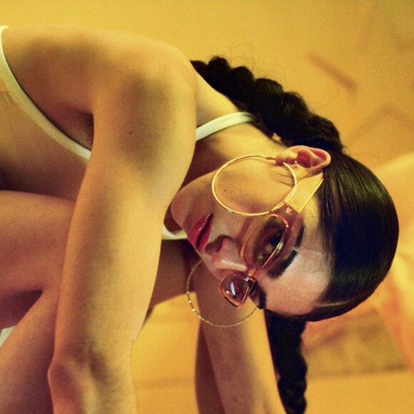 La fille de Madonna, Lourdes Leon, est le visage de la collaboration des marques MadeMe et Converse. Mai 2018.