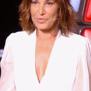 Zazie lors de la première soirée des auditions à l'aveugle dans "The Voice 7" (TF1) samedi 27 janvier 2018.