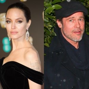 Angelina Jolie et Brad Pitt en 2018.
